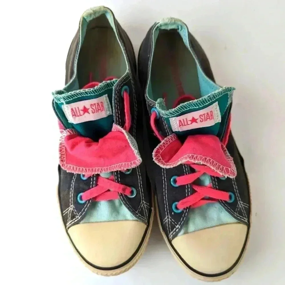 Converse Double Tongue Low Top Sneakers 4